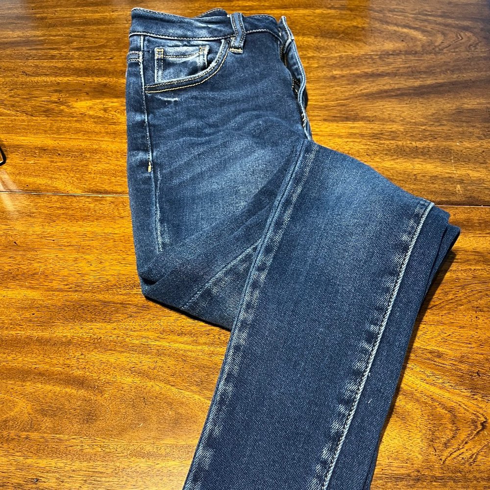 KanCan High Rise Skinny Dark Wash Jean - Size 23